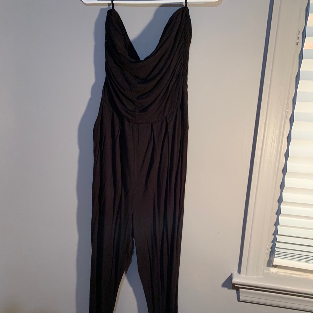 Strapless jumpsuit
